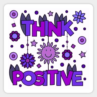 think positive Sticker